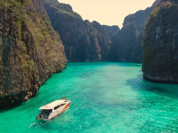 🏝️ Excursion Phi Phi, Maya Bay & Khai Island en Catamaran de Vitesse