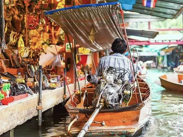 🚂 Marché ferroviaire de Maeklong & Marché flottant de Damnoen Saduak - Image 3