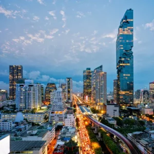🏙️ Mahanakhon SkyWalk – Vue panoramique à 310 mètres