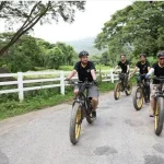 🚴‍♂️ Excursion en vélo électrique – Journée complète le long de la rivière Ping & Nam Phrae