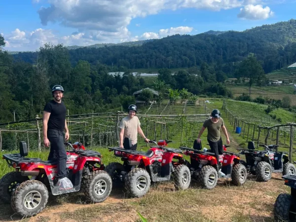 🐘🏍️ Mountain ATV & Elephant Sanctuary – Excursion d’une journée