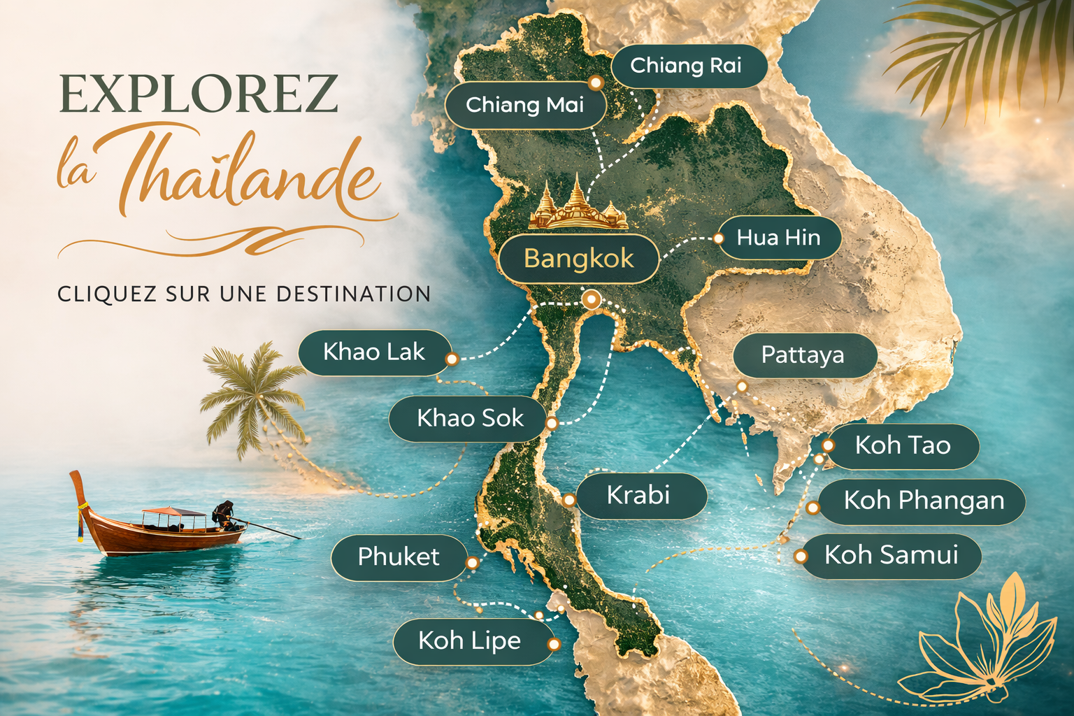 Explorez la Thailande