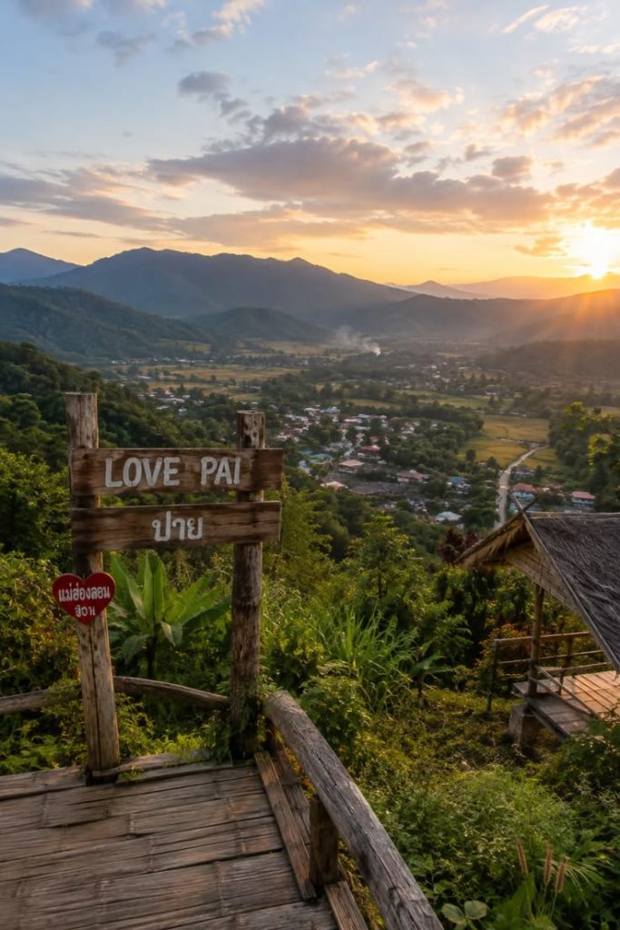 Vallée de pai Thailande